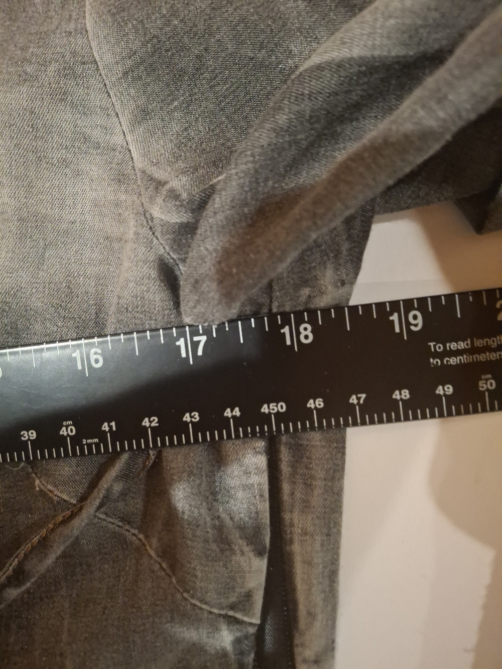 Embroidered Boho Slate Gray Peasant Dress - Picture 12 of 16